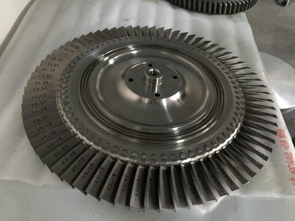 GE TURBINE DISC ASSEMBLY 126