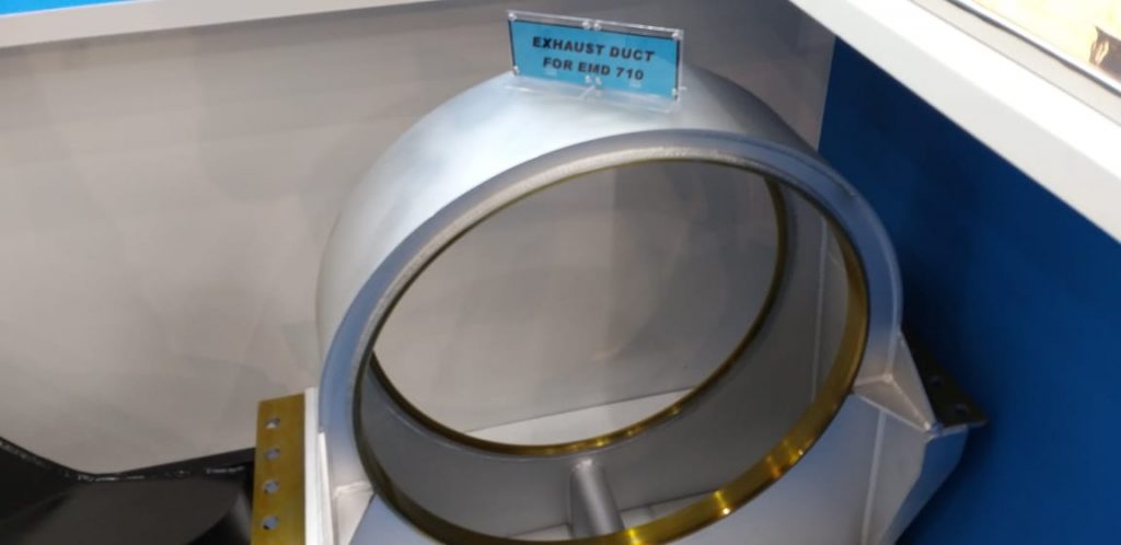 EMD EXHAUST DUCT