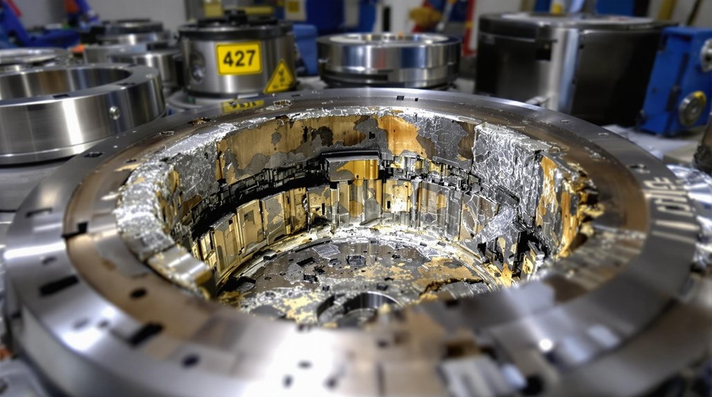 bearing damage inspection techniques