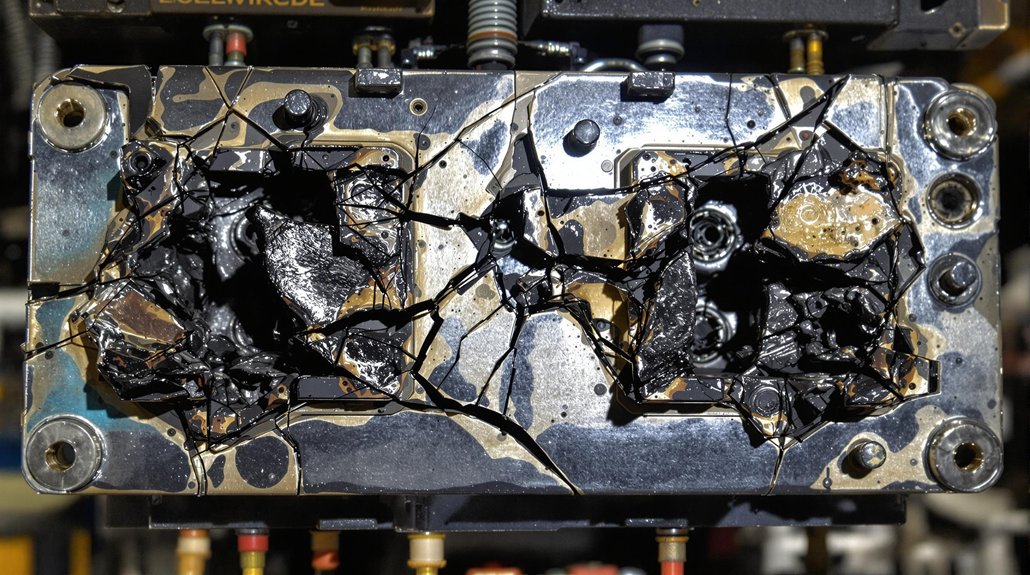 overvoltage diode damage indicators