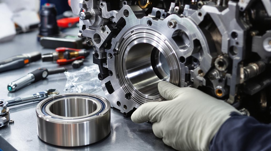 camshaft bearing installation issues