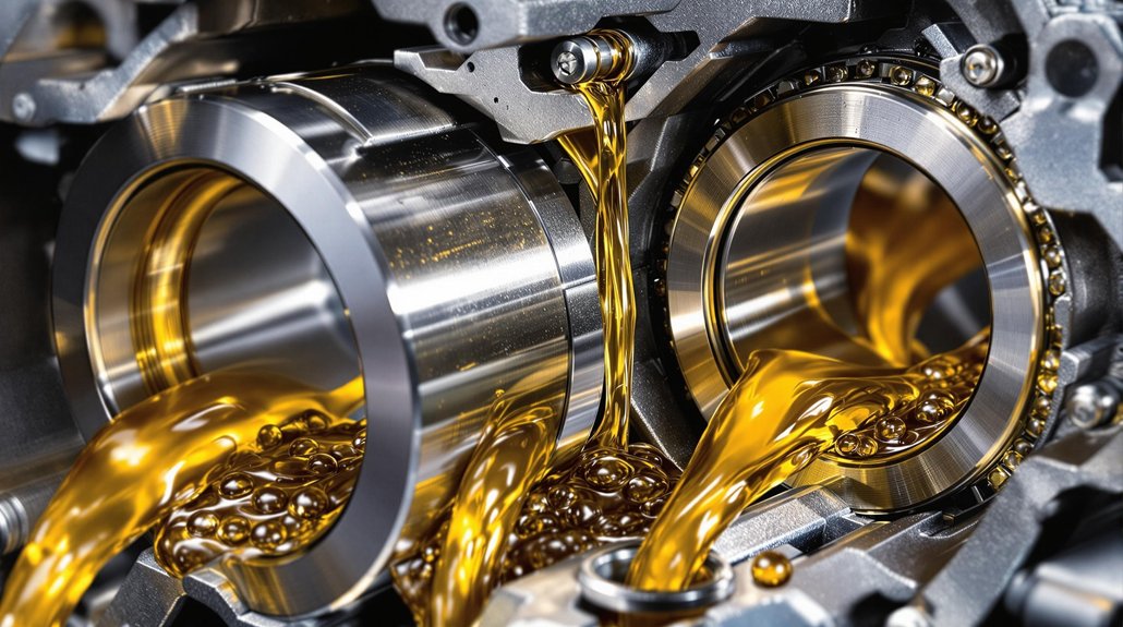 camshaft bearing oil pressure