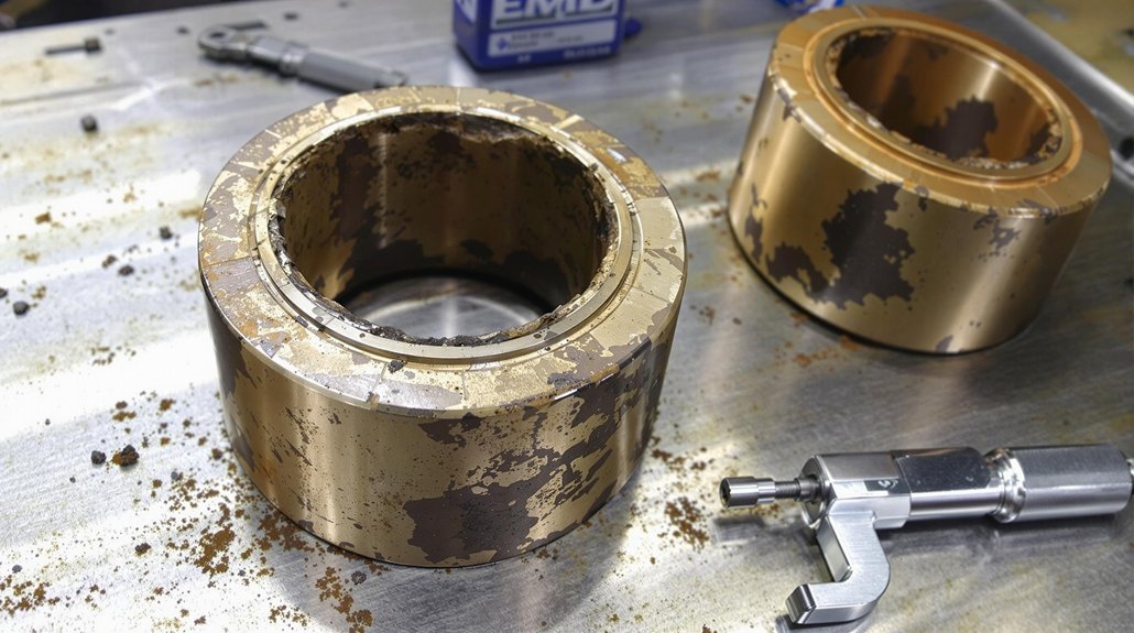 thorough camshaft bearing inspection