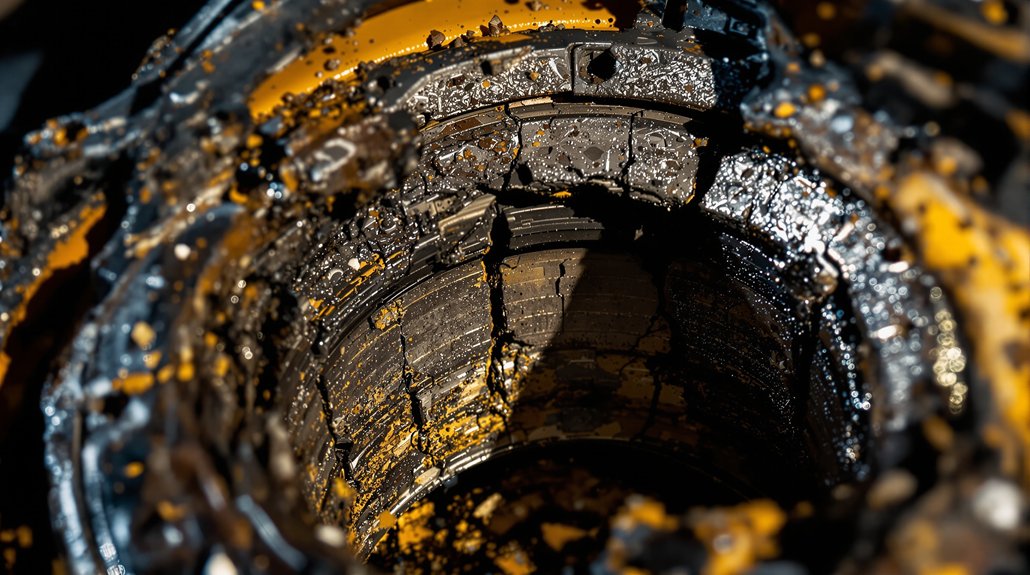 camshaft bearing structural failure