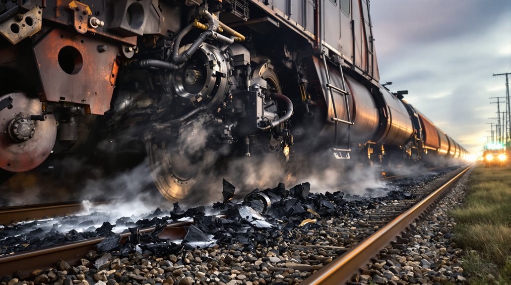 catastrophic locomotive bearing failures