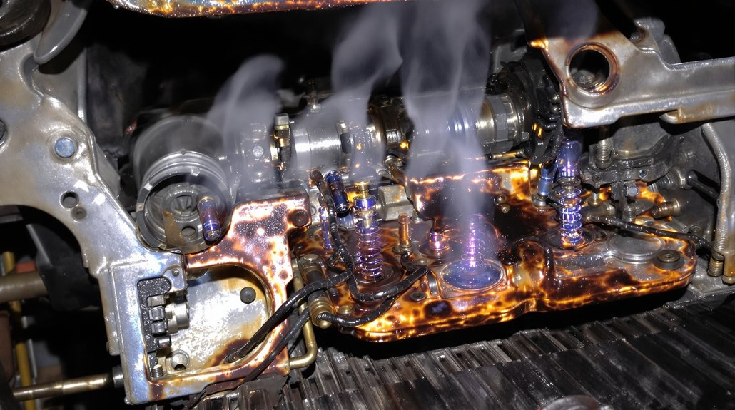 diode induced alternator overheating and noise
