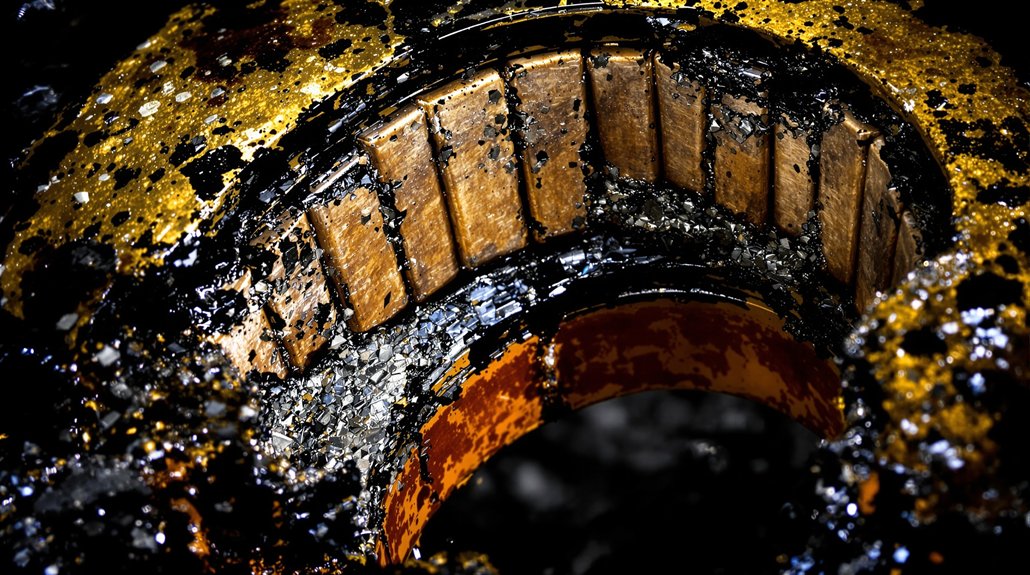 excessive loads degrade bearings