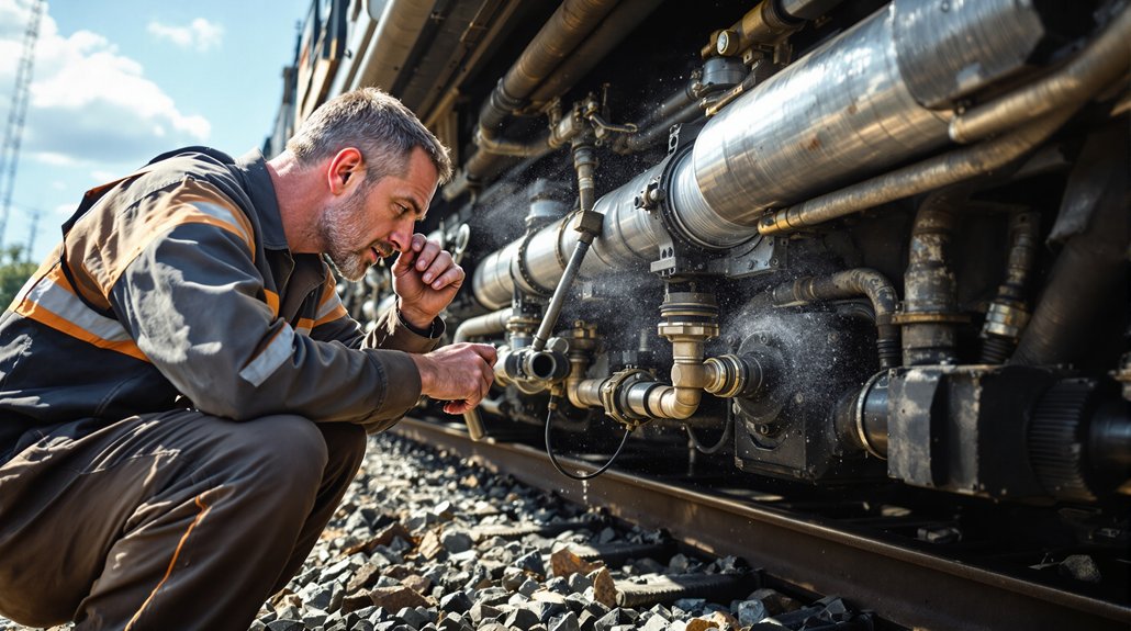 hazardous manual air leak detection