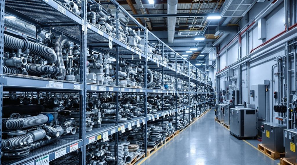 railway diaphragm parts storage