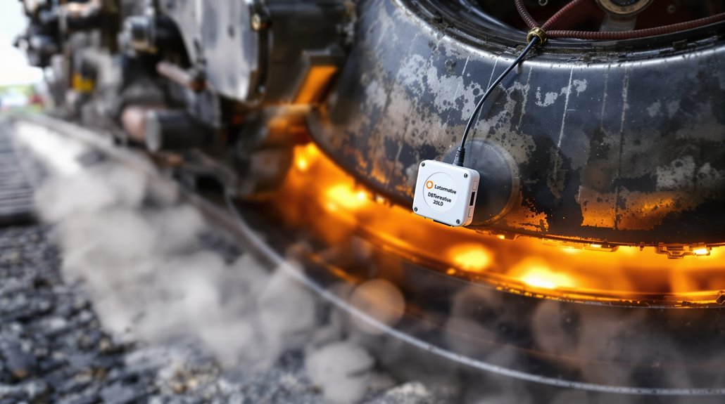 real time wireless bearing temperature
