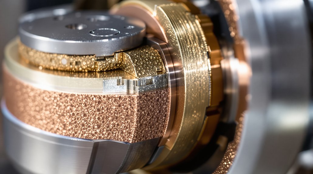 steel backed tri metal camshaft bearings