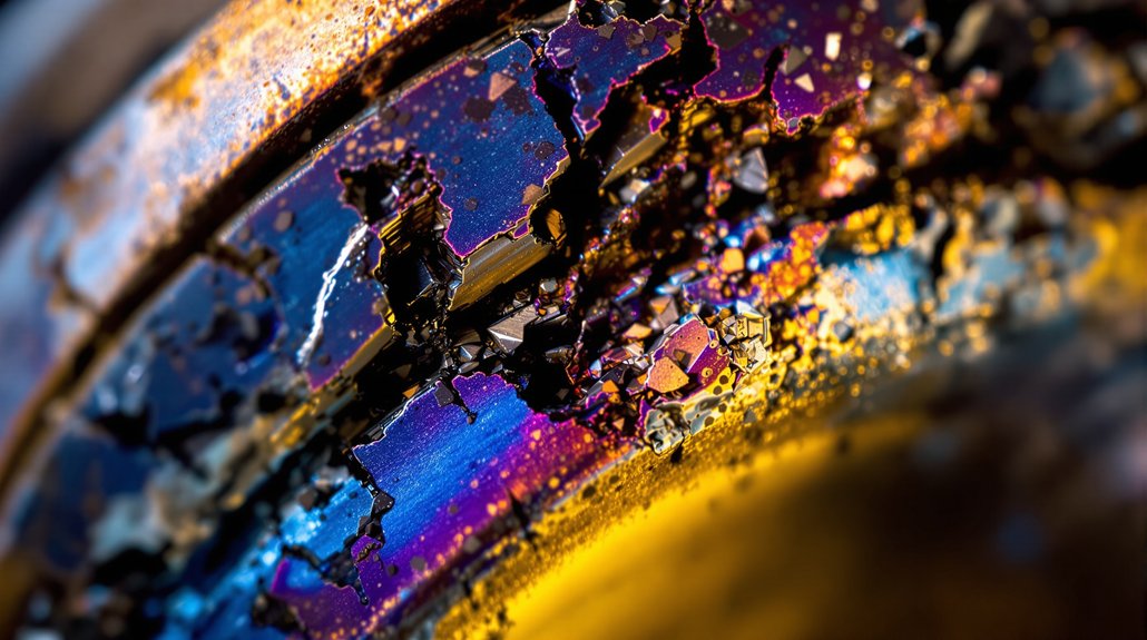 thermal degradation of camshaft bearings