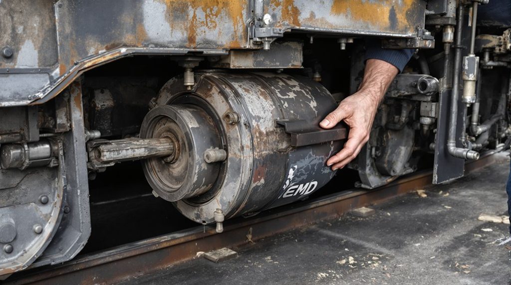 emd traction motor bushing