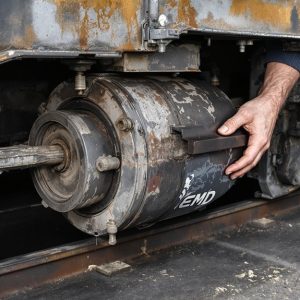 EMD Locomotive Traction Motor Suspension Bushing Replacement Guide