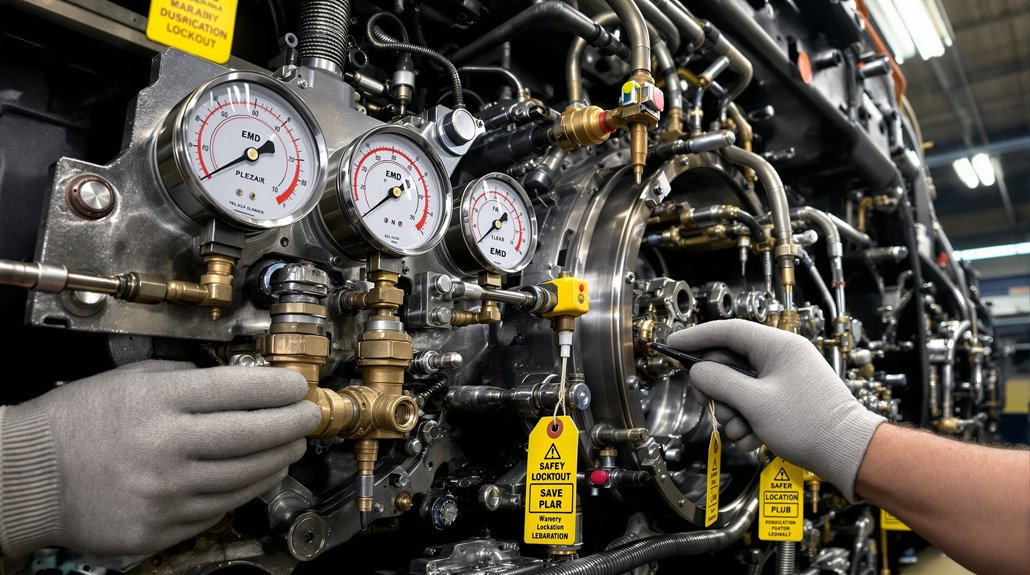 low oil pressure shutdown