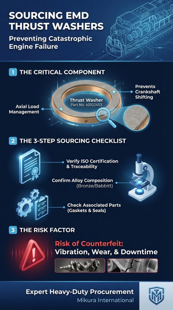 Mikura International - EMD Thrust Washers