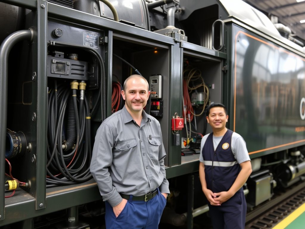 Implementing Regenerative Braking on Locomotives