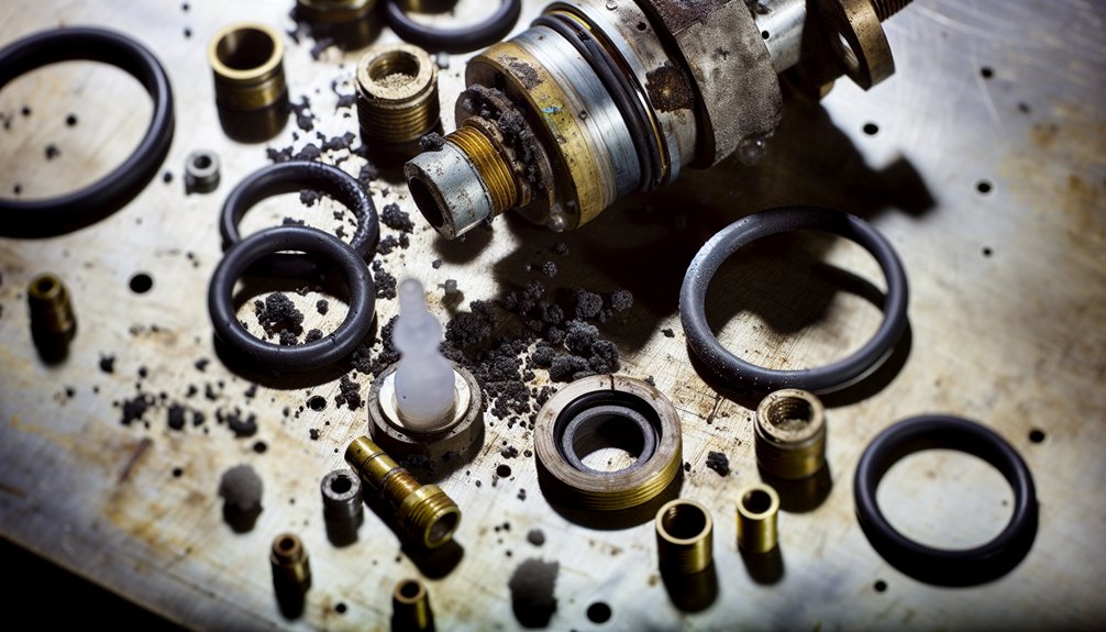 internal modulator valve leaks