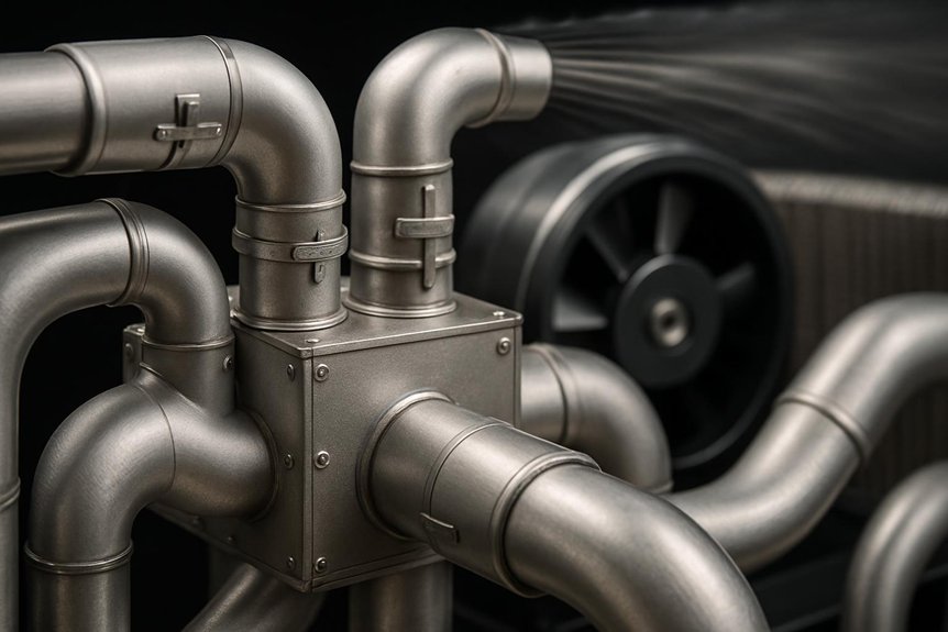 fan duct coupled cooling design