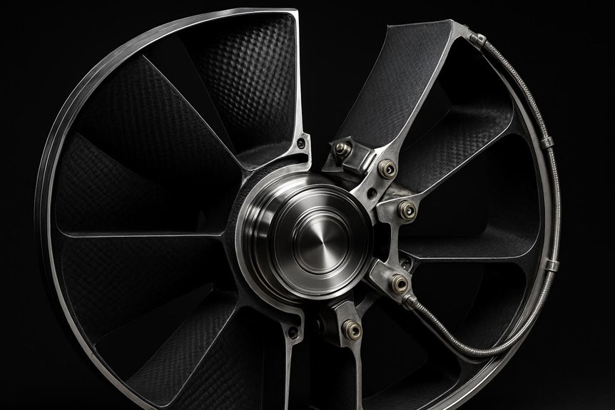 lightweight high stability composite blades