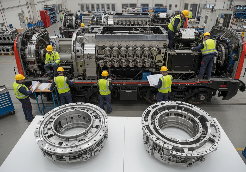 How Do EMD Part No. 10634216 & 10634215 Fit into Locomotive Repowering and Rebuild Programs?