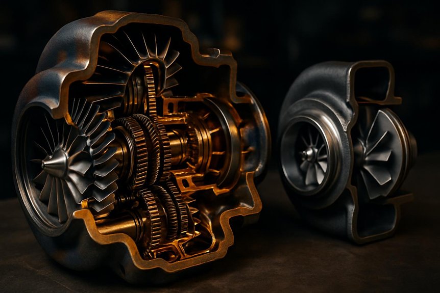 Inside the EMD 710 Locomotive Turbocharger Hybrid Drive