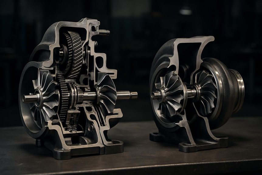 Hybrid vs Conventional Locomotive Turbochargers – Technical Comparison