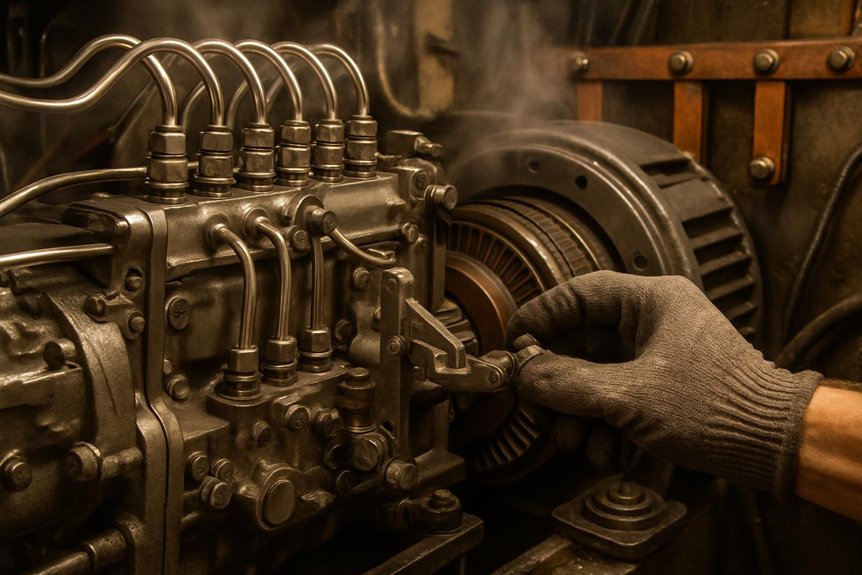 The Better Locomotive Diesel Injection Timing for Load Acceptance