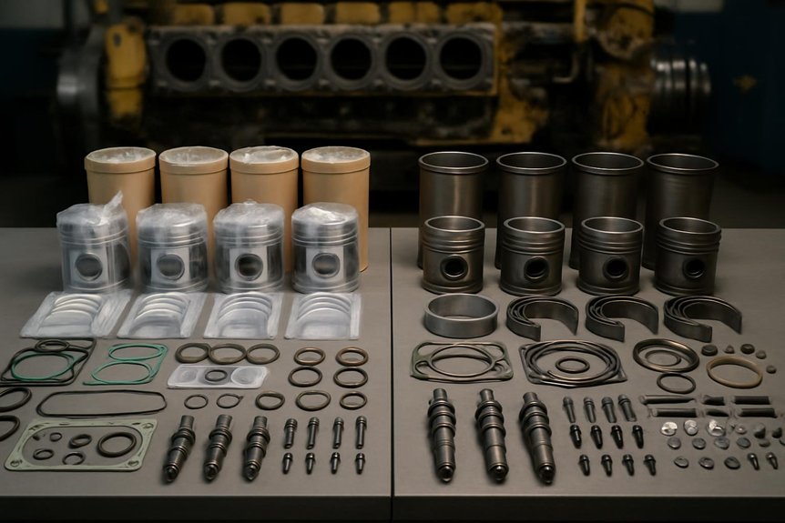 emd rebuild kit component matching