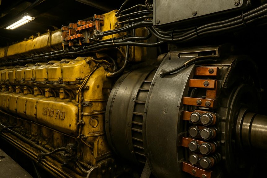 load regulator field excitation control