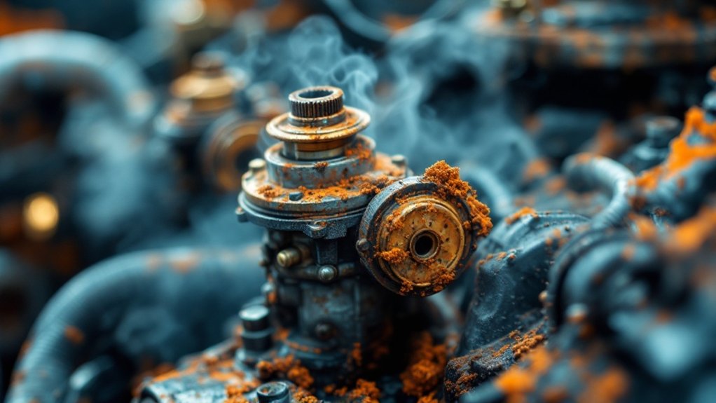 reduced coolant flow hotspots