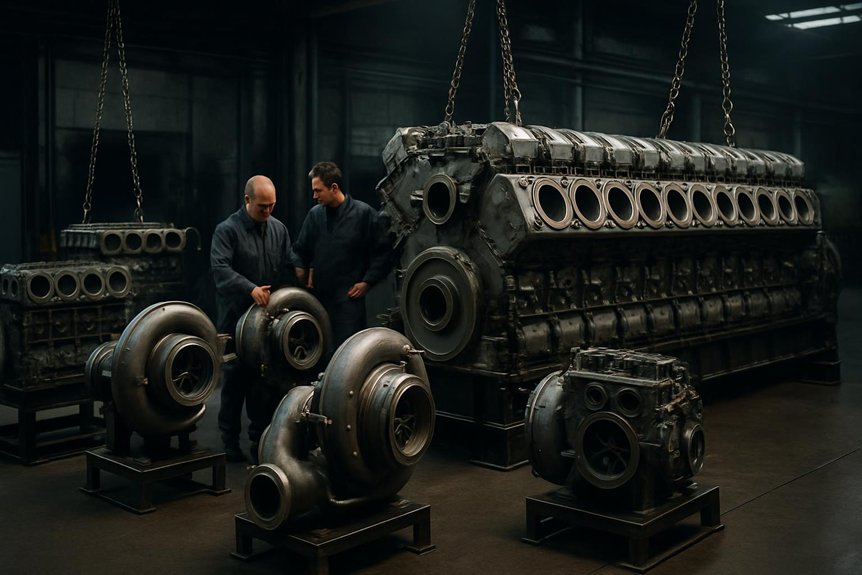 Turbocharger Assemblies Matched to EMD 710 Engine Configurations