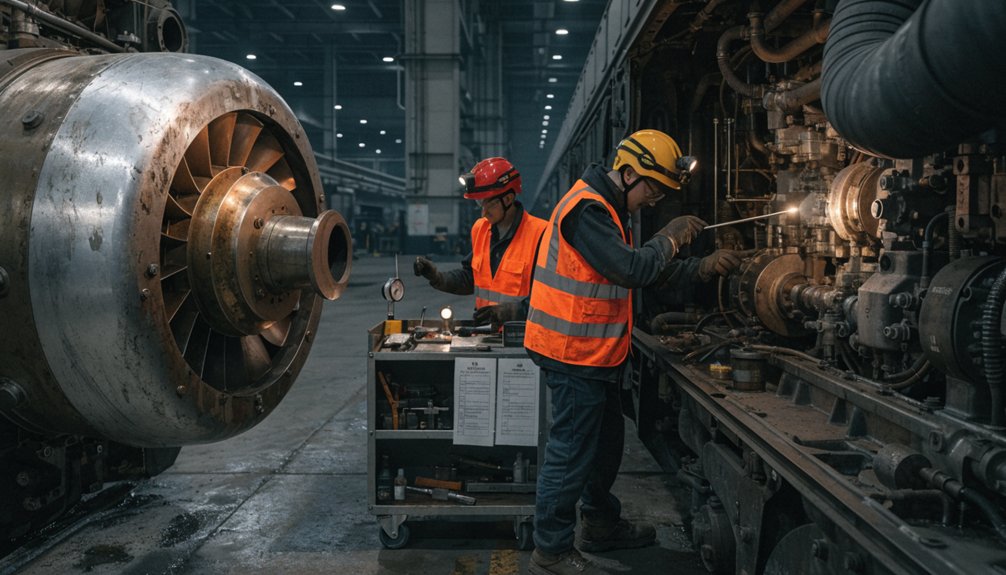 Follow EMD 710 Turbocharger Inspection Intervals