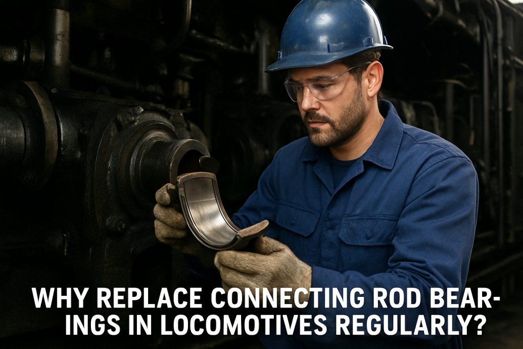 Why Replace Connecting Rod Bearings in Locomotives Regularly?