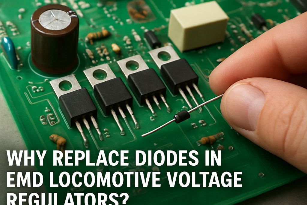 Why Replace Diodes in EMD Locomotive Voltage Regulators?