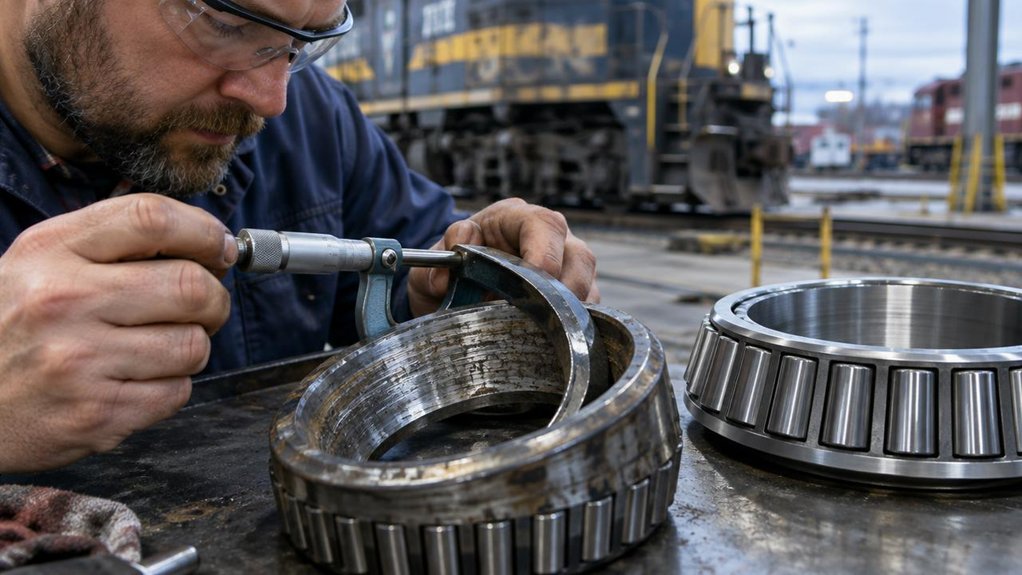 Schedule Replacement When Bearing Wear Exceeds Spec